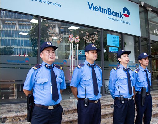 Bảo vệ ngân hàng, showroom, chuỗi cửa hàng